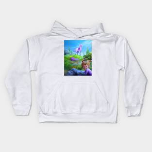 Anais and the Unicorn Kids Hoodie